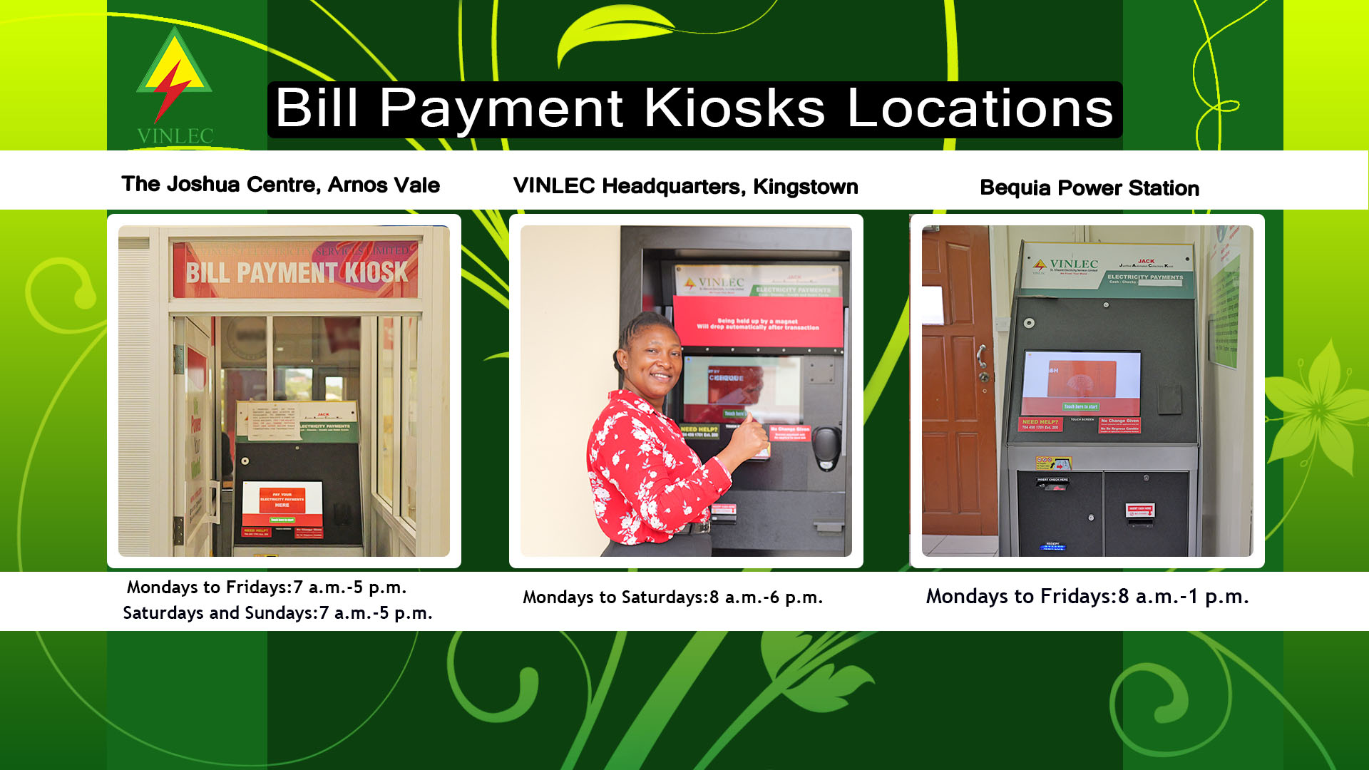 Bill Payment Kiosks