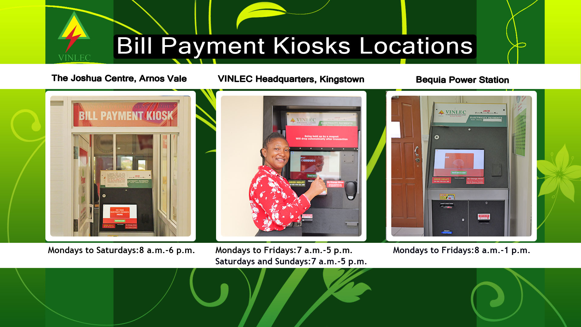 Bill Payment Kiosks