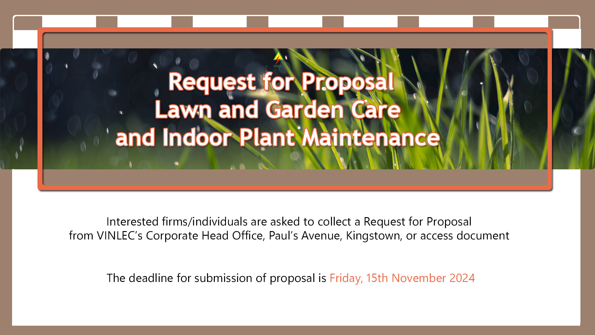 RFP Lawn Garden Care Indoor Plant Maintenance