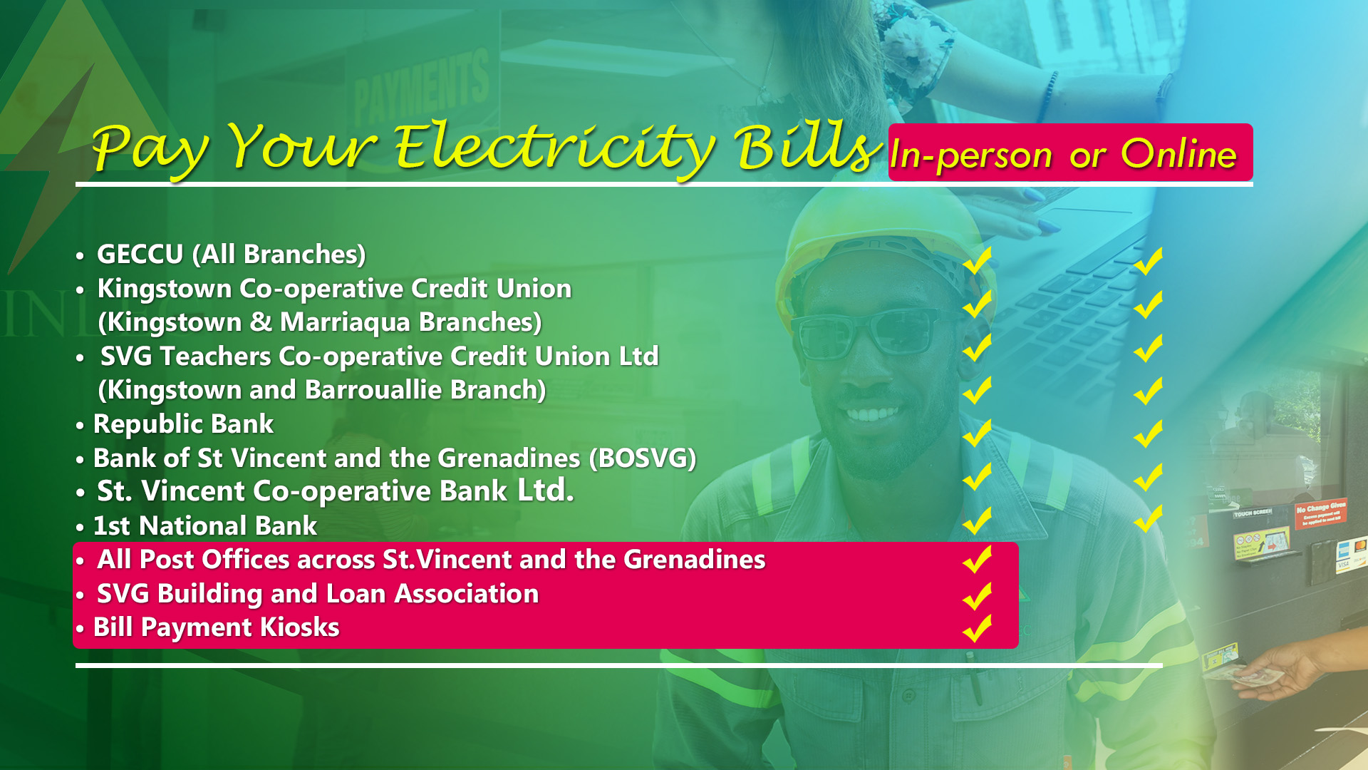 PAYMENT AGENCIES 2025